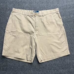 Polo Ralph Lauren Chino Shorts Mens Casual Khaki Golf Size 42 Beige Preppy